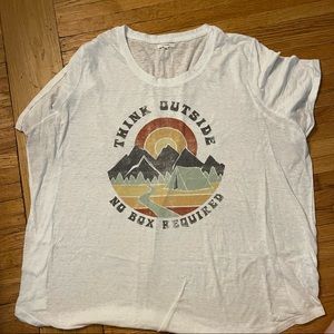 Think Outside, No Box Required Short Sleeve Tee